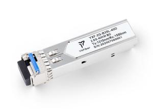 China 20km LCDDM 1310nm 1550nm 2.5G SFP Optical Transceivers factory