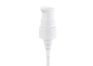 China Customized Cosmetic Treatment Pumps White Smooth Sided Serum Dispenser factory