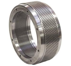China Buhler 420.108 X46Cr13 / 4Cr13 Pellet Machine Ring Die CNC Machining Clamp Type factory