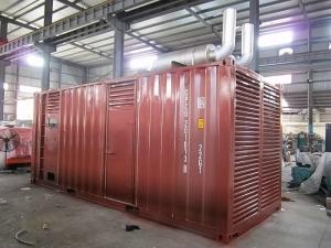 China 600 KW Cummins Power Electric Generators Container Design 1500RPM 3 Phase 4 Pole factory
