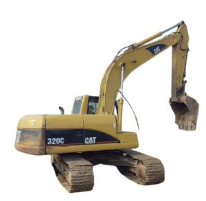 China 2013 Used Cat 320C Excavator 20 Ton Crawler in Good Condition with 2958 Working Hours factory
