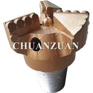 China 3 Blades PDC Drill Bit 146MM PDC Cutter For Medium Hard Formation factory