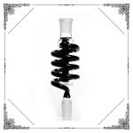 Helix Glass Ashcatchers Coil Perc Ash catcher 14.14mm 18.8mm Joint