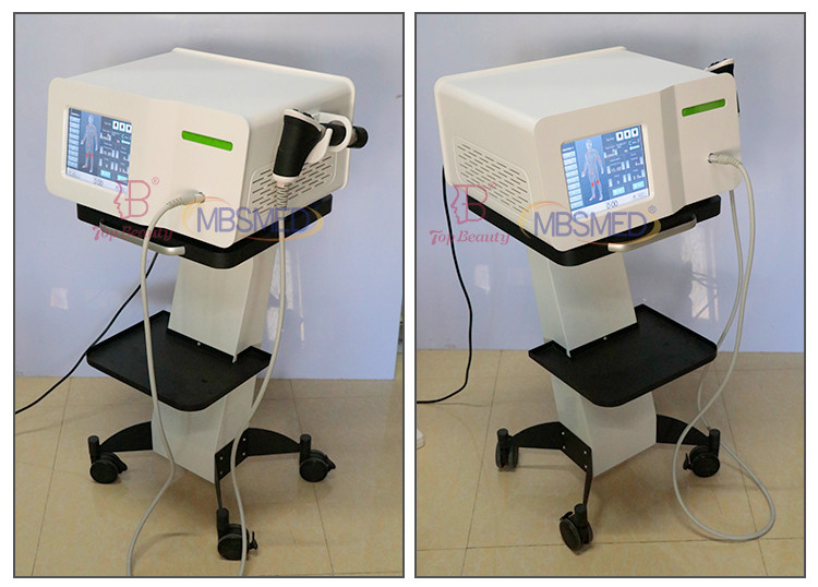 Back Bone Pain Shock Wave Physiotherapy Machine 21HZ Frequency