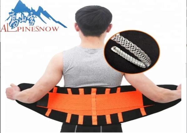 Sports Therapy Back Support Pian Relief Belt Neoprene Waist Trimmer Slimming