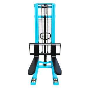 Mechanical Manual Hand Pallet Stacker , Electric Straddle Stacker 5T