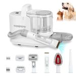 Customizable 300W Pet Grooming Vacuum Tool for Hair Shedding Trimmer Comb