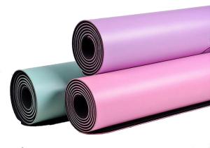 China Ningbo virson High Density pu yoga mat.TPE yoga mat . rubber yoga mat . nbr yogamat factory