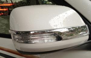 China Toyota Prado FJ150 2014 Auto Body Trim Parts , Side Mirror Chrome Decoration Trim factory