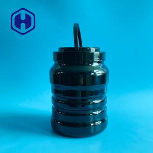 China Custom 2450ml Screw Cap Handle Plastic PET Jar For Screw Nut Metal Small Parts factory
