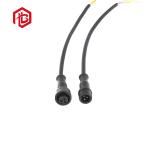 M11 Rubberized PVC Male And Female Outdoor Power Supply Cable Sheath Lighting