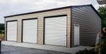 Bolt Connect Prefab Steel Garage Prefabricated Steel Buildings SA 2.5 Shot