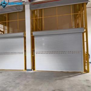 China Manual Hydraulic Warehouse Lifter Mezzanine Floor Goods Lift With Safety Brake factory