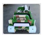 Stepless Speed Change Kids Toys Ride-on 12V45A*2 Electric Car for Small