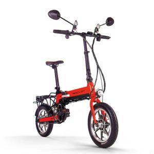 China Lightweight Fold Up Electric Bike Lightest Foldable Ebike Women 250w Portable factory