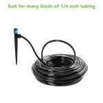 Adjustable Water Flow Drip Emitters For 1/4 Inch Tubing Easy Connect Design