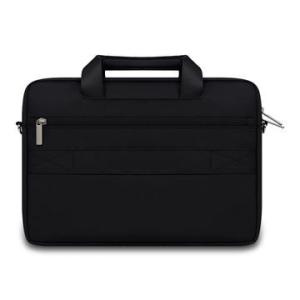 China Lightweight Black Business Laptop Bags Briefcases Water Resistant factory