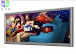 Fabric Poster Frameless LED Slim Light Box Waterproof , Thin LED Light Box
