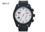BARIHO Men's Quartz Watch Analog Display Date Waterproof Wristwatch M611