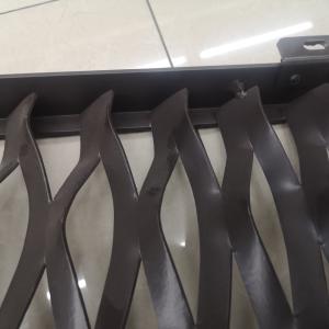 China Aluminum expanded metal mesh Curtain Wall GOLD COPER COLOUR factory