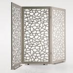 Living Room Stainless Steel Partition Decorative Laser Cut Cold Rolled