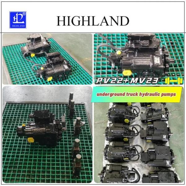 Hydraulic Solutions Underground Truck Hydraulic Pumps Cast Iron Housing Patent