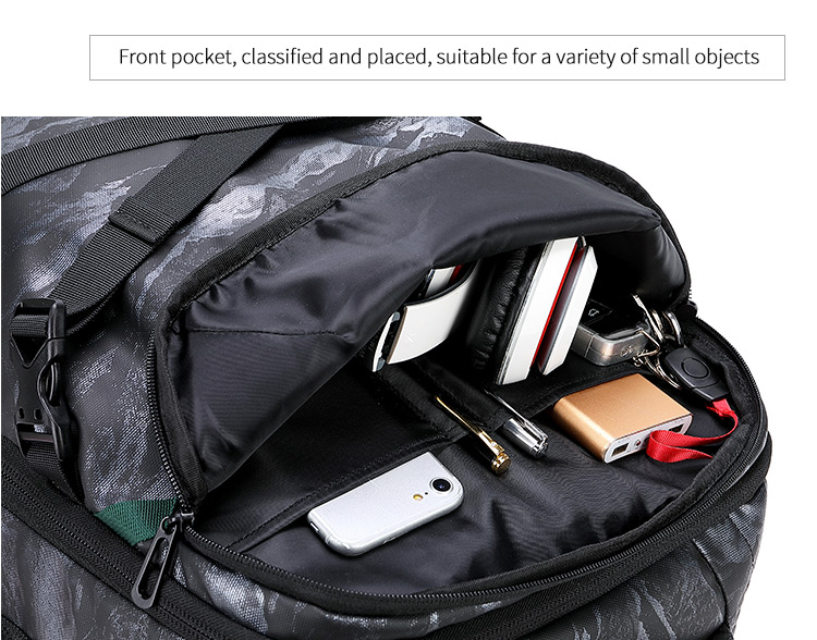 OEM ODM Anti Theft Laptop Backpack 1.3KG Travel Fashion Backpack Motion Detection