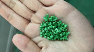 China IAAF Anti Uv Green Artificial Grass Rubber Granules factory