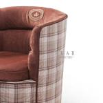 Contemporary Classic Reading Relaxing Armchair Leather European Chair W006SF11B