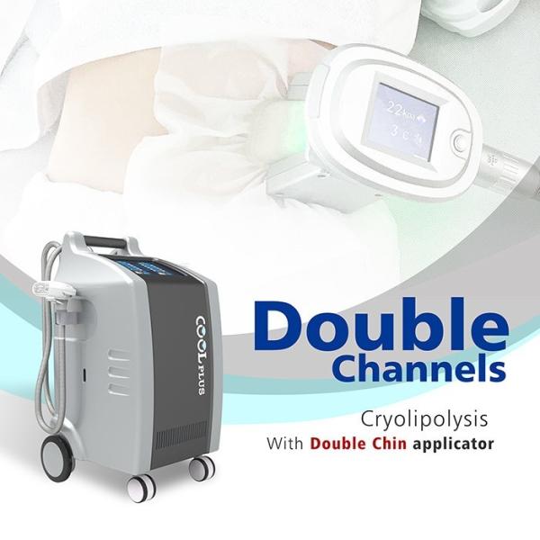 Newest Fat Freezing Cryolipolysis Chin Treatment Double Cryo Machine 4 Handles