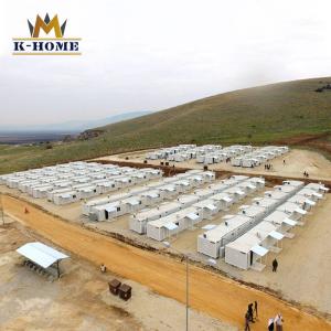 China Workforce Dwelling Unit Modular Prefab Camp 2 Bedroom Transportable House factory