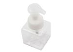 250ml Clear Pump Cosmetic Bottles , PETG Blank Shampoo Bottle White / Blue