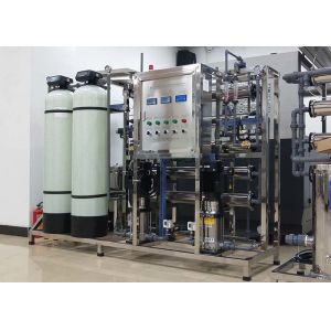 Cosmetic Factory Ultrapure Water System 500LPH Reverse Osmosis Purification