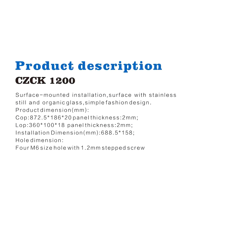Wholesale Elevator Spare Parts COP LOP Push Button Panel Elevator Control Operating Panel