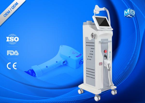 Pain Free 808nm Diode Laser Hair Removal Machine 1 - 10Hz Frequency Anti