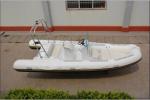10 Person Inflatable Boat With Stylish Console , 580cm Large Inflatable Boat