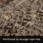 6.5x10ft Camouflage Hunting Net Blinds Sunshade Camping Hunting Christmas Party