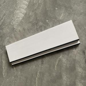 China Waterproof SPC Decorative Skirting Boards PVC Baseboard Moulding factory