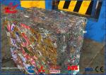 Hydraulic Aluminum UBC Cans Compactor Metal Scrap Baling Machine 250 X 250mm