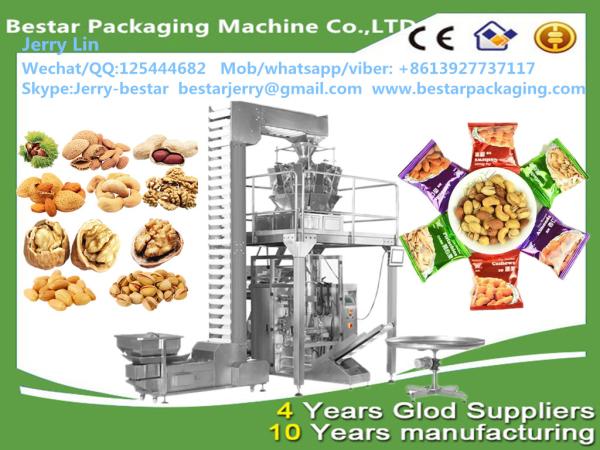 Ertical grain and seed nuts peanuts packaging packing machine Bestar packaging