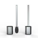 TPR 2.0 Stainless Steel Toilet Cleaning Brush And Holder Set Modern Design