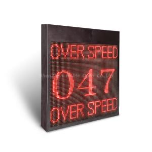 China Speed Limit LED Display VMS Radar Signs with S485 CE and FCC Certified factory