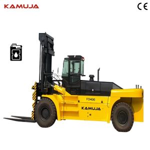 China 40T Heavy Equipment Forklift FD400 40000kg WP12G375E350 Engine factory