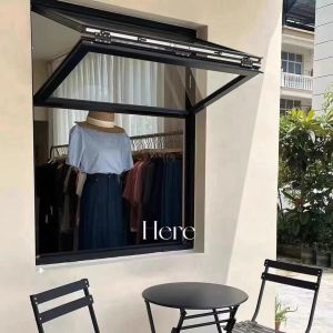 China DERCHI Bifold Windows with Louver Curtain Type and 6063-T5 Extrusion Alloy Material for Residential House factory