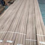 Natural Sliced Cut Light Color Paldao Wood Quarter Cut Veneer With Black Line
