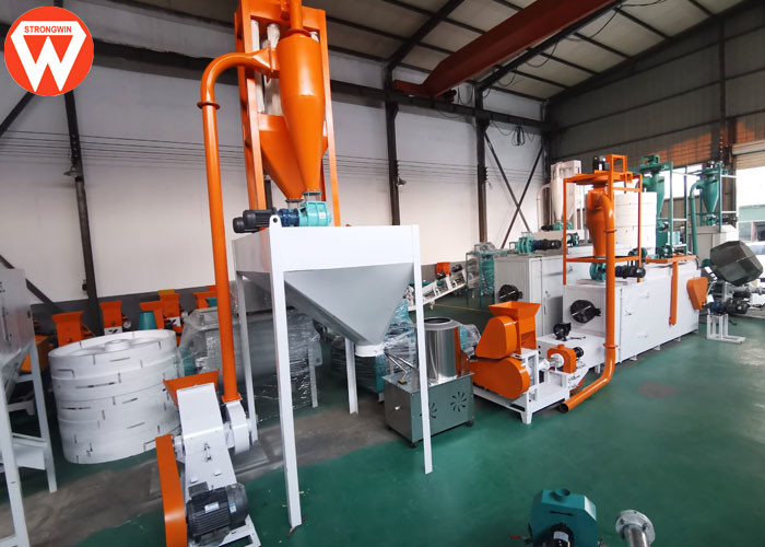 China 0.15T/H 50KW Pet Food Fish Feed Manufacturing Machine factory