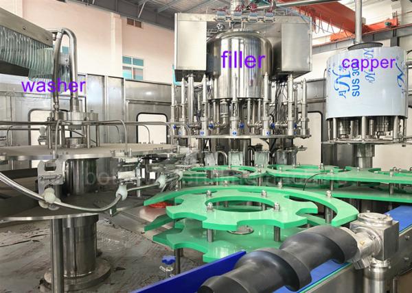 2000BPH Olive Oil Bottle Quantity Filling Packaging Machine , Edible Oil Filling