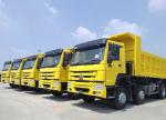 Used HOWO 8X4 Heavy Duty Dump Truck After Refurbishment with and Max Speed 75 Km
