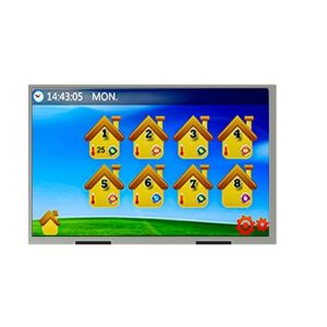 10.1'' LCD Panel TFT Color LCD Module 650nits High Contrast Ratio