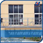 630kg Window Cleaning Cradle System Steel Hot Galvanized Aluminum Platform